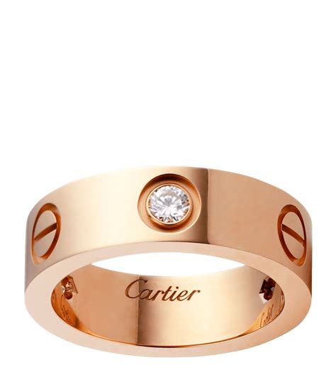 cartier 432154|cartier pink gold rings.